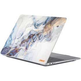Resim MacBook Pro 16" A2485 Desenli Koruyucu Laptop Kılıfı No.1 