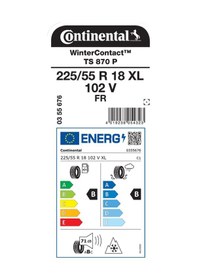 Resim Continental 225/55 R18 102V XL FR TS870P Kış Lastiği 2025 