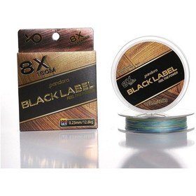 Resim Pandora Label 8x Multicolor 300 Mt 0,23mm İp Misina - Standart 