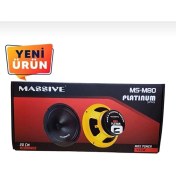 Resim MS80 20CM Uyumlu Midrange 450WAT 175RMS Iki Adet 20CM Kapak Hediyelidir 