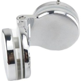 Resim Çerçevesiz Cam Kapı Menteşe Şarap Dolabı 180 Derece Pencere Kapı Yuvarlak Menteşe, Boyut:ikili Büyük Diğer 