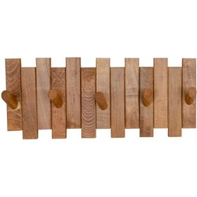 Resim Mavitrendd Ahşap Duvar Kapı Askısı Elbise Askılık Çit Model 5 Askılı Yuvarla (529878512) Meşe 