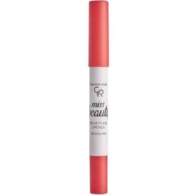 Resim Golden Rose Miss Beauty Velvety Kiss Lipstick 3.5g 08 Cool Pink 