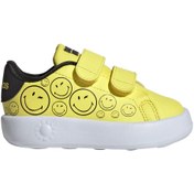 Resim adidas Advantage Smiley Cf Unisex Çocuk Sarı Günlük Ayakkabı Unısex Çocuk Ls Ayakkabı Jı0501 