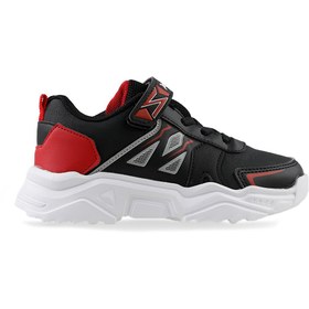 Resim Jump Ayakkabı Günlük 27786 Black Red 