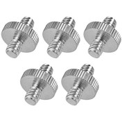 Resim Fosenze 5 Adet Metal 1/4"-20 Erkek-erkek Vida Bağlantı Elemanı 