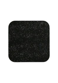 Resim 4 Adet Siyah Kum Desen Ahşap Üzeri Metal Türk Kahvesi Fincan Çay Kupa Ev Ofis Bardak Altlığı Altlık Siyah 