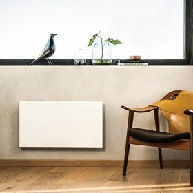 Resim Nobo Compact Isıtıcı 2400 Watt Beyaz Elektrikli Konvektör Yüksek Verimlilik 40 cm x 92.5 cm 