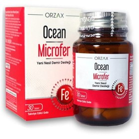 Resim Ocean Microfer Demir Desteği 30 Tablet 