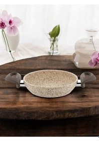 Resim Falez Creamy Granit Tava Sahan 20 Cm siyah 
