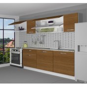 Resim Decoraktiv Ekol 240 MDF Hazır Mutfak Dolabı - Tezgah Dahil - Naturel Ceviz 