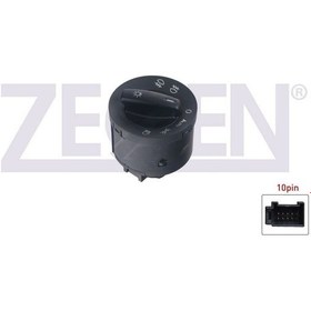 Resim Zegen-zsw1146a - Far Açma Kapama Anahtarı Golf V Caddy Iıı Jet 