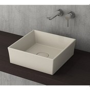 Resim Bocchi Vessel Kare Lavabo 38 x 38 CM Yasemin 