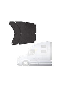 Resim Kosona Kamyon Yan Penceresi Güneşlik - Isı Ve Uv Engelleyici, Siyah, 60x55cm, Süper Absorber Camlı, Evrensel Uyumlu, 2 Adet Paket 