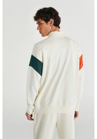 Resim Hummel Lambertı Fermuarlı Sweatshırt 922241-9157 Beyaz 
