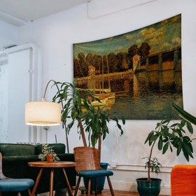 Resim The Argenteuil Bridge Duvar Örtüsü - 160 cm x 220 cm 