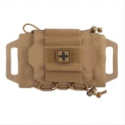 Resim Explosion1 Hızlı Dağıtım Kiti Outdoor Hızlı Çekme Tıbbi Kit Dış Mekan Kampı Acil Survival Kit Çamur Renk (Yurt Dışından) 