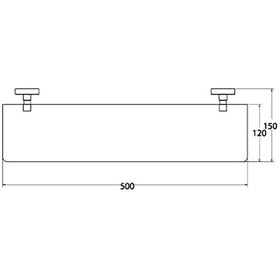 Resim Nil Banyo Zen Etajer Krom 