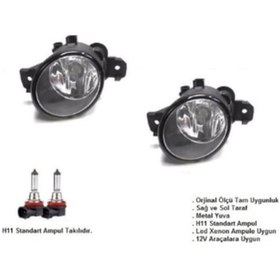 Resim RENAULT MODUS 2004-2012 SİS FARI LAMBASI SET 2 ADET 