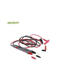 Resim 1 Çift Prob Testi Pin Dijital Multimetre İğne Ucu Metre Çok Metre Test Cihazı Kurşun Probu Tel Kalem Kablo 20a 