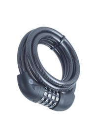 Resim Yale Essential Kablolu Bisiklet Kilidi 1800mm Şifreli Ycc0101802 Gri - Siyah 