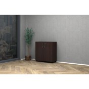 Resim Vena Tam Kapak Dolap 80x35x81 Wenge 