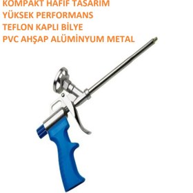 Resim Tysonn KÖPÜK TABANCASI TEFLON KAPLI BİLYELİ KOMPAKT HAFİF TASARIM PVC AHŞAP ALÜMİNYUM METALDE 1 ADET 