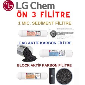 Resim Lg Chem Cool Siyah Pompalı 12lt 7flt 14 Aşama Su Arıtma Cihazı 
