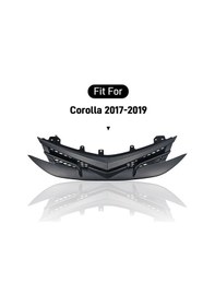Resim Toyota Corolla Uyumlu Ön Panjur Altis Trd Ön Izgara Parlak Siyah Spor Tipi 