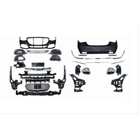 Resim Mercedes w223 maybach body kit tampon seti 2021+ s serisi 