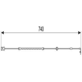 Resim Bosch 1987474587 On Fren Balata Ikaz Sensoru Astra G Zafira A 90498321 (WE317862) 