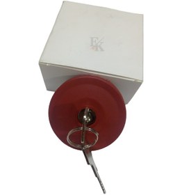 Resim Transit T-12 T-15 Yakıt Depo Kapağı Kırmızı Yedek Anahtarlı 1993-1997 