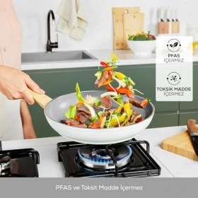 Resim Swıss Crystal 30 cm Tava Creamy 