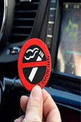 Resim Tanem 1 adet SİGARA İÇİLMEZ UYARI İKAZ STICKER 