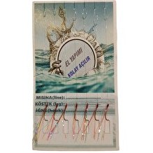 Resim Avcı Market 7 Beyaz İğneli Turuncu Simli El Yapımı Karton Çapari 