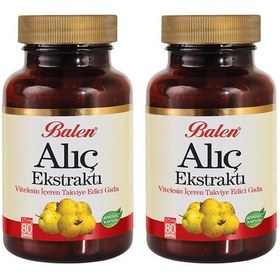 Resim Balen Alıç Ekstraktı Kapsül 375 Mg 80 Kapsül x 2 Adet 