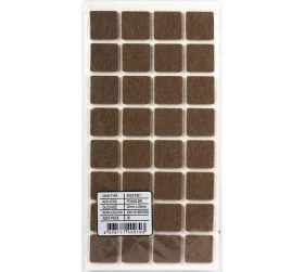 Resim Şahin Yapışkanlı Masa Sandalye Keçesi Zemin Koruyucu Keçe Yuvarlak 1 Paket (25 mm x 25 Mm) 