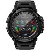 Resim Geeksen Lokmat Attack Pro 1.32" Tft Tam Dokunmatik Ekran Fitness Takipçisi Ip68 Su Geçirmez Bt Çağrısı Kan Oksijen/uyku/kalp Atış Hızı/kan Basıncı Monitörü Çoklu Spor Modu Akıllı Saat (İthalatçı Garantili) 