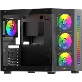 Resim James Donkey Stark S800 4x Argb Gamıng Kasa 650w 