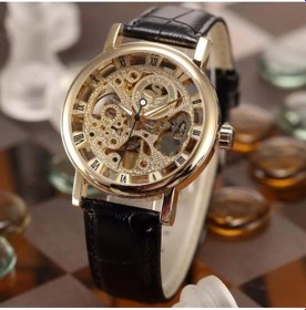 Resim Winner Kurmalı Mekanizma Deri Kordon Kol Saati8904160492164 