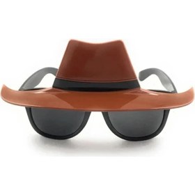 Resim Ktif Parti Gözlüğü - Kovboy Şerif Parti Gözlüğü 16X6 cm 