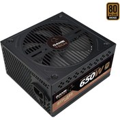 Resim GAMETECH Gtp-650 650w 80+ Plus Bronze Power Supply Pc Güç Kaynağı 