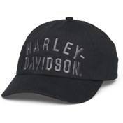 Resim Harley Davidson Harley-davidson Men's Staple Dad Cap - Black 