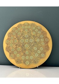Resim Decorıum Cam Duvar Pano Gold 2 