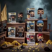 Resim Disney Karayip Korsanları Jack Sparrow Pop! Vinil Figürler - Üçgen Şapka, Çarpışan Kılıçlar ve Tabanca Aksesuarlı 6 Benzersiz Tasarım, Noel, Cadılar Bayramı, Sevgililer Günü için Koleksiyonluk PVC Ev Dekoru Hediyesi (14 Yaş Üstü) 