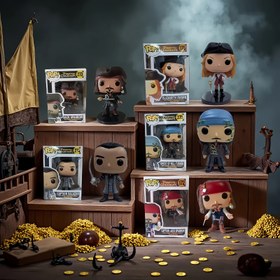 Resim Disney Karayip Korsanları Jack Sparrow Pop! Vinil Figürler - Üçgen Şapka, Çarpışan Kılıçlar ve Tabanca Aksesuarlı 6 Benzersiz Tasarım, Noel, Cadılar Bayramı, Sevgililer Günü için Koleksiyonluk PVC Ev Dekoru Hediyesi (14 Yaş Üstü) 