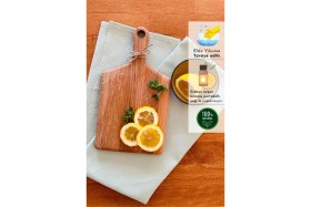 Resim Feyza Design Ahşap Kayın Ağacı Kesme ve Sunum Tahtası 27X15 cm 