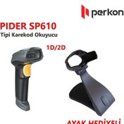 Resim Sp610 Kare Barkod Okuyucu Ayaklı 