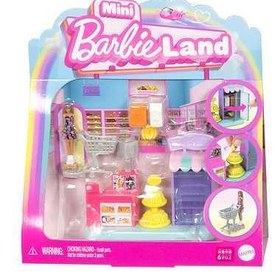 Resim Barbie Mini Barbieland Bebek ve Oyun Seti Süpermarket JCR33 