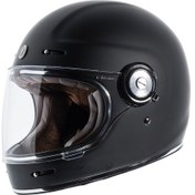 Resim Torc T-1 Kapalı Motosiklet Kaskı Mat Siyah 